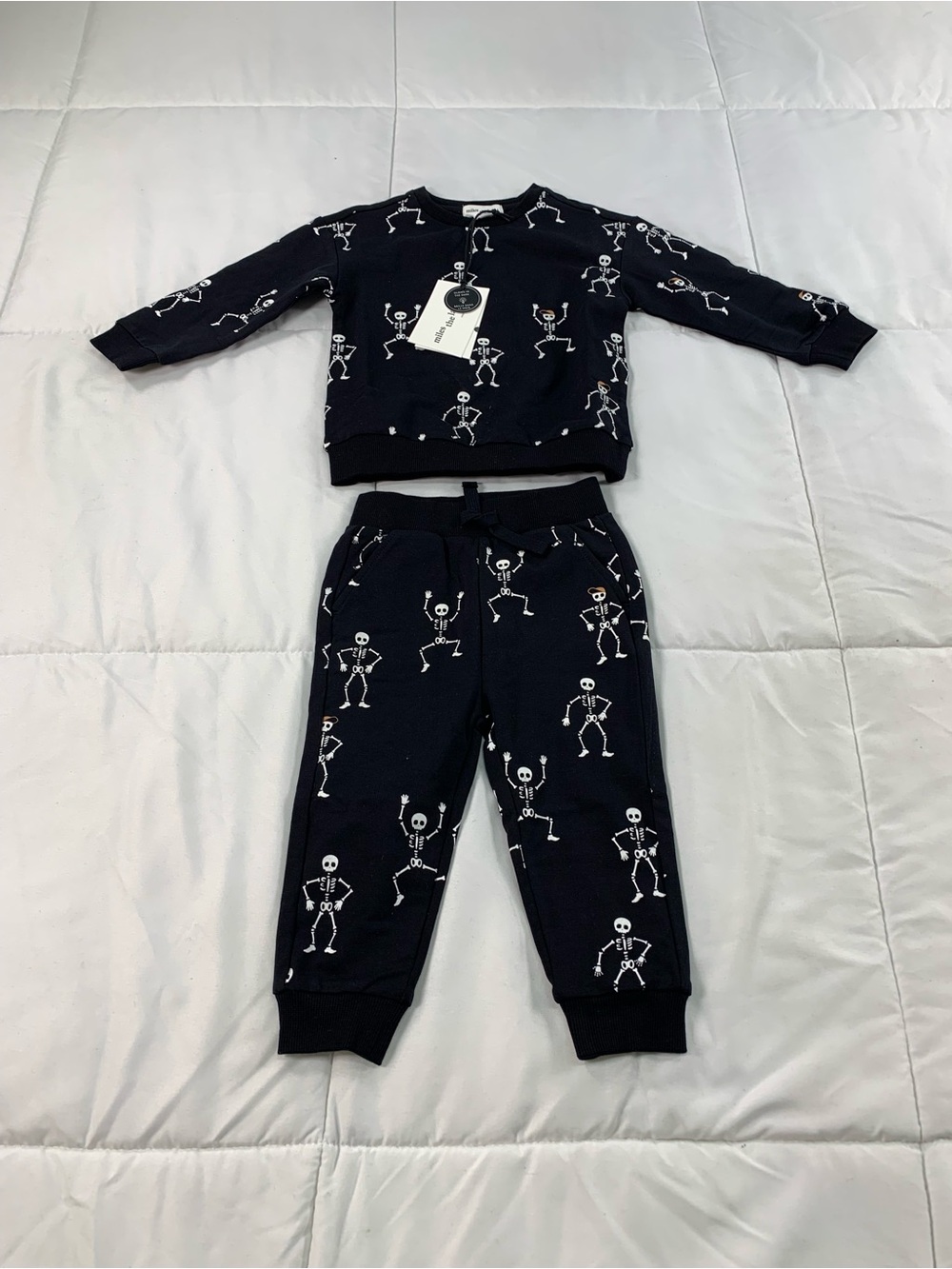 New Miles the label matching set size 12M